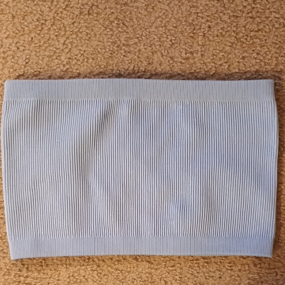 Cotton On Sky Blue Ribbed Top